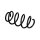 Suspension Spring Set front axle coil spring Ø 13 mm EIBACH for e.g. VW PASSAT