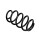 Suspension Spring Set front coil spring Ø 13.2 mm EIBACH for e.g. VW PASSAT