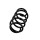 Suspension Spring Set front coil spring Ø 13.2 mm EIBACH for e.g. VW PASSAT