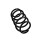 Suspension Spring Set front coil spring Ø 13.2 mm EIBACH for e.g. VW PASSAT
