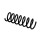 Suspension Spring Set Rear Axle Coil Spring Ø 12 mm EIBACH for VOLVO V50