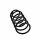 Suspension Spring Set front coil spring Ø 13.5 mm EIBACH for CHEVROLET NUBIRA