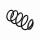 Suspension Spring Set Front Axle Coil Spring Ø 15.2 mm EIBACH for FORD GALAXY
