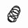 Suspension Spring Set Front Axle Coil Spring Ø 15.2 mm EIBACH for FORD GALAXY