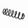 Suspension Spring Set rear coil spring Ø 11 mm EIBACH for e.g. PEUGEOT 307