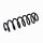 Rear Suspension Spring Set Ø 11.8 mm EIBACH for SKODA OCTAVIA and others