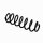 Rear Suspension Spring Set Ø 11.8 mm EIBACH for SKODA OCTAVIA and others
