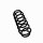 Rear Suspension Spring Set Ø 11.8 mm EIBACH for SKODA OCTAVIA and others
