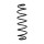 Suspension spring set rear Ø 10.2 mm 438 mm EIBACH for e.g. RENAULT LAGUNA II