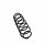 Rear Suspension Spring Set Ø 10.2 mm EIBACH for RENAULT LAGUNA and others