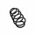 Suspension Spring Set front coil spring Ø 13 mm EIBACH for e.g. FORD MONDEO