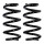 Suspension spring set front axle Ø 15.5 mm 271 mm EIBACH for e.g. AUDI A4 B7