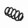 Suspension Spring Set front axle coil spring Ø 15.5 mm EIBACH for e.g. AUDI A4