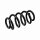 Suspension Spring Set front axle coil spring Ø 15.5 mm EIBACH for e.g. AUDI A4