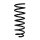 Suspension spring set rear Ø 13.2 mm 379 mm EIBACH for VOLVO XC70 I