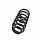 Suspension Spring Set front axle coil spring Ø 13 mm EIBACH for e.g. VW PASSAT