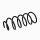 Suspension Spring Set front coil spring Ø 13.5 mm EIBACH for e.g. VOLVO V70