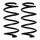 Suspension spring set front axle Ø 13.3 mm 294 mm EIBACH for e.g. VW PASSAT B6