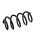 Suspension Spring Set front coil spring Ø 13.3 mm EIBACH for e.g. VW PASSAT
