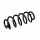 Suspension Spring Set front axle coil spring Ø 14.2 mm EIBACH for e.g. AUDI A6