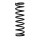 Suspension spring set rear axle Ø 10.8 mm 373 mm EIBACH for FORD FOCUS I