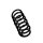 Suspension Spring Set Rear Axle Coil Spring Ø 14.5 mm EIBACH for VOLVO XC70