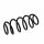 Suspension Spring Set front coil spring Ø 12.8 mm EIBACH for e.g. OPEL ASTRA
