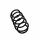 Suspension Spring Set front coil spring Ø 12.8 mm EIBACH for e.g. OPEL ASTRA