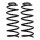 Suspension spring set front Ø 12.8 mm 376 mm EIBACH for e.g. VW PASSAT B3/B4
