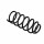 Suspension Spring Set front coil spring Ø 12.8 mm EIBACH for e.g. VW PASSAT