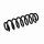 Suspension Spring Set Rear Axle Coil Spring Ø 12 mm EIBACH for AUDI Q2