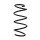Suspension spring set front axle Ø 12.8 mm 363 mm EIBACH for e.g. MB A-CLASS