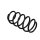 Suspension Spring Set front axle coil spring Ø 15.5 mm EIBACH for e.g. AUDI A6