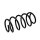 Suspension Spring Set front axle coil spring Ø 15.5 mm EIBACH for e.g. AUDI A6