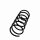 Suspension Spring Set front coil spring Ø 12.5 mm EIBACH for PEUGEOT 306