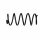 Suspension Spring Set front coil spring Ø 12 mm EIBACH for e.g. OPEL VECTRA