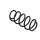 Suspension Spring Set front coil spring Ø 12 mm EIBACH for e.g. OPEL VECTRA