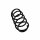 Suspension Spring Set front coil spring Ø 12 mm EIBACH for e.g. OPEL VECTRA