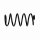Suspension Spring Set front coil spring Ø 12.5 mm EIBACH for e.g. OPEL ZAFIRA