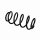 Suspension Spring Set front coil spring Ø 12.5 mm EIBACH for e.g. OPEL ZAFIRA