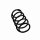 Suspension Spring Set front coil spring Ø 12.5 mm EIBACH for e.g. OPEL ZAFIRA