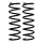 Suspension spring set rear axle Ø 10.8 mm 333 mm EIBACH for e.g. VOLVO V50