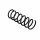 Suspension Spring Set rear coil spring Ø 10.8 mm EIBACH for VOLVO V50 and others