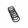 Suspension Spring Set rear coil spring Ø 10.8 mm EIBACH for VOLVO V50 and others