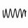 Suspension Spring Set front coil spring Ø 12.5 mm EIBACH for e.g. SEAT AROSA