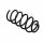 Suspension Spring Set front coil spring Ø 12.5 mm EIBACH for e.g. SEAT AROSA