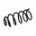 Suspension Spring Set front coil spring Ø 12.5 mm EIBACH for e.g. SEAT AROSA