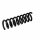 Suspension Spring Set Rear Axle Coil Spring Ø 15.2 mm EIBACH for MB E-CLASS