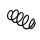 Suspension Spring Set front coil spring Ø 13.5 mm EIBACH for e.g. VW TOURAN