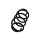 Suspension Spring Set front coil spring Ø 13.5 mm EIBACH for e.g. VW TOURAN